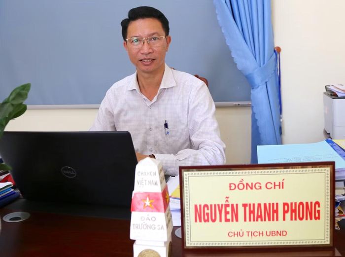 Chủ tịch UBND xã Thăng An Nguyễn Thanh Phong