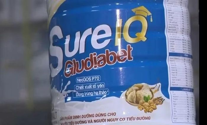 Một loại sữa giả bị phát hiện trong đường dây.