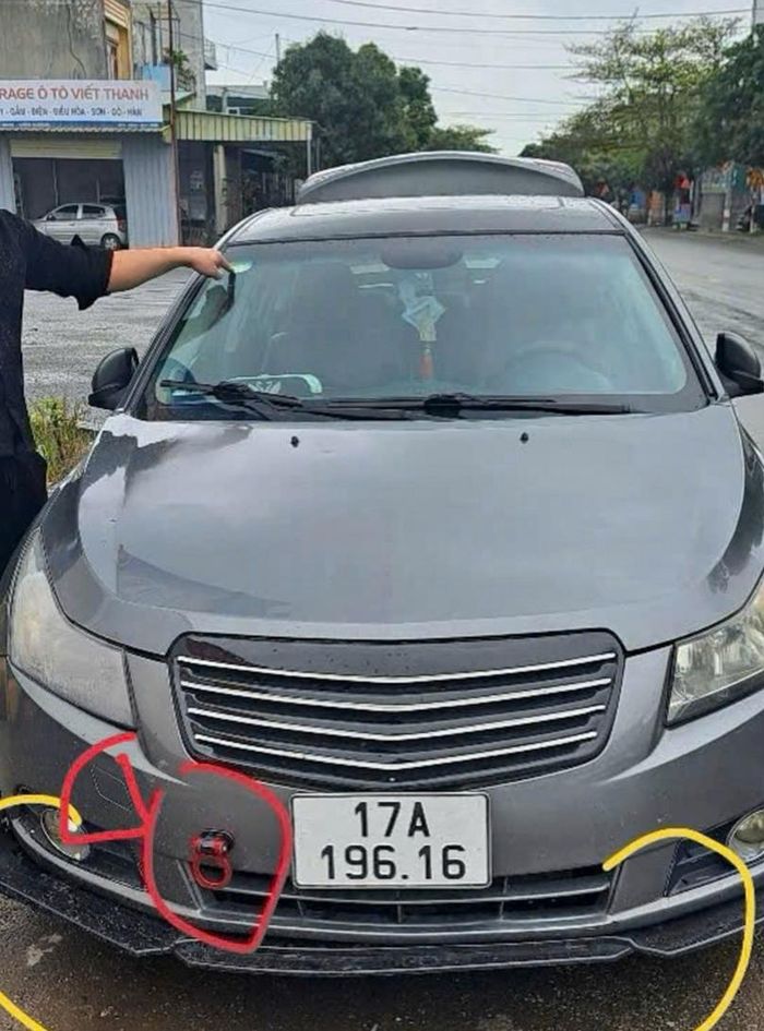 Trước khi bán cho gia đình nhà chị Hảo chiếc xe mang biển kiểm soát 17A - 196.16.