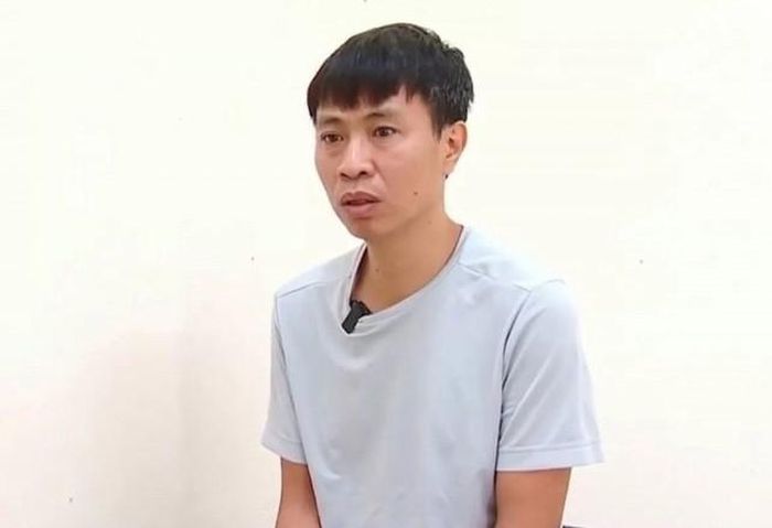 Bị can Phạm Vũ Khiêm tại Cơ quan điều tra. Ảnh: BCA