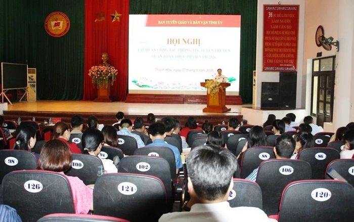 Quang cảnh hội nghị tập huấn.