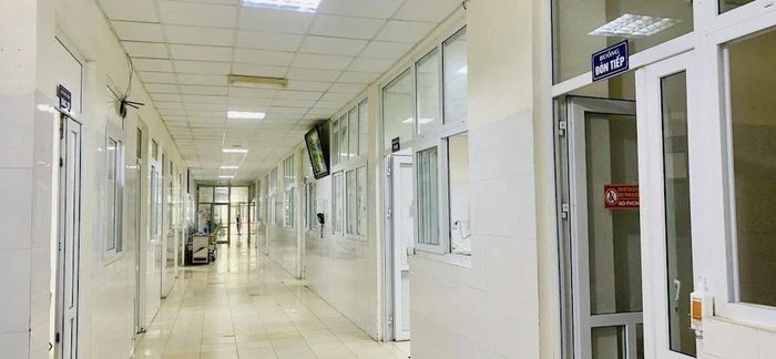 Khoa Cấp cứu - Hồi sức tích cực và chống độc Bệnh viện Nhi Thanh Hóa - nơi bệnh nhi điều trị.