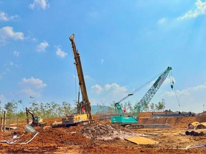 Công trường dự án. Ảnh: Trần Hiếu