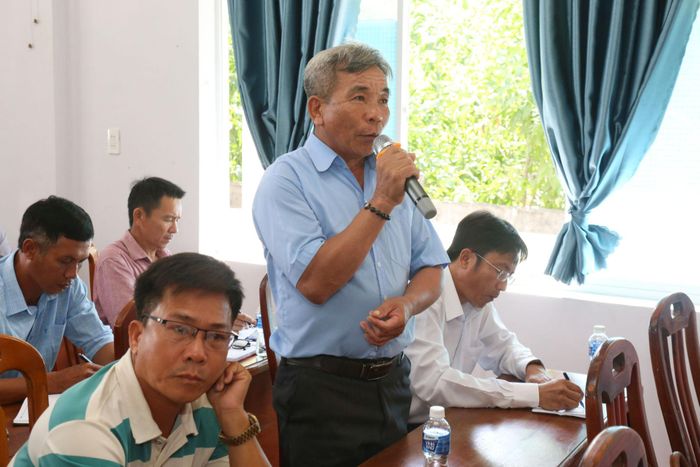 Cử tri xã Sơn Mỹ nêu nhiều ý kiến về công tác đền bù, tái định cư