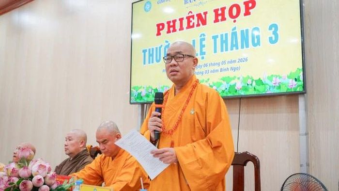 Thượng tọa Thích Quảng Lộc triển khai các nội dung Phật sự trọng tâm trong thời gian tới