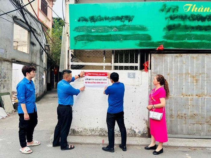 Các đội hình cũng tích cực hỗ trợ xây dựng phương án bồi thường, tiếp nhận và phản ánh kịp thời những ý kiến, nguyện vọng chính đáng của nhân dân tới cơ quan chức năng.