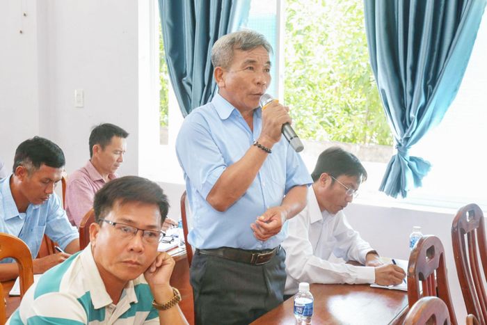 Cử tri xã Sơn Mỹ nêu nhiều ý kiến về công tác đền bù, tái định cư