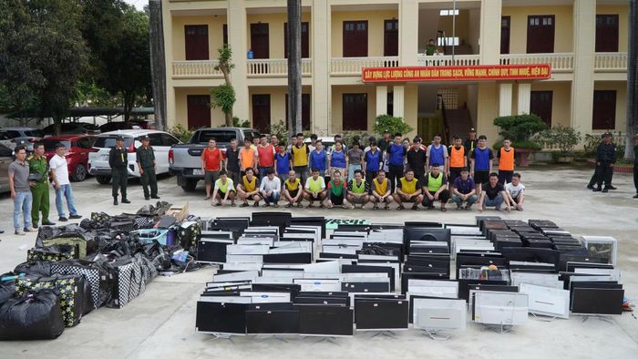 Phá chuyên án 625T tại Lào bắt 74 đối tượng lừa đảo trên không gian mạng.