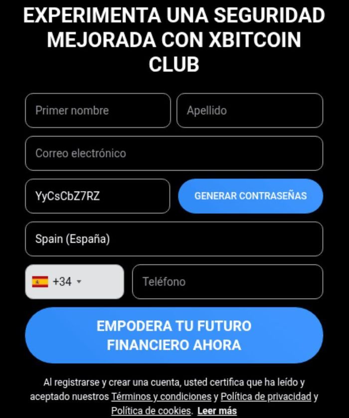 Biểu mẫu web nhúng với trường mật khẩu được tạo tự động.