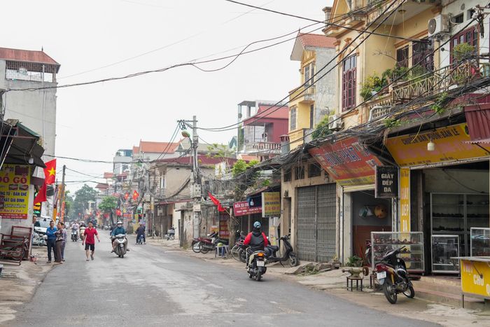 Một góc phố tại xã Nam Phù Ảnh: Khánh Huy
