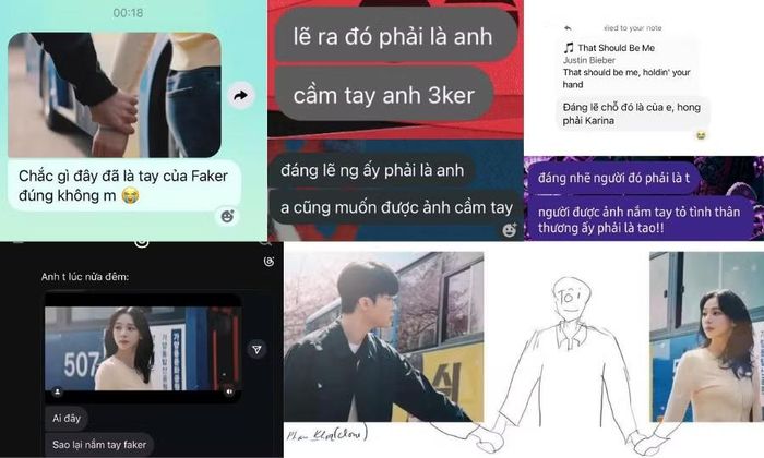 "Cảnh nắm tay đâu có thấy cả mặt, chắc gì đây đã là tay của Faker?"