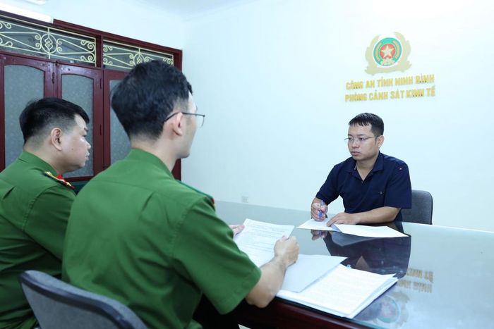 Cao Văn Thọ được xác định là người điều hành Công ty đấu giá hợp danh Công Thương. Ảnh: CANB