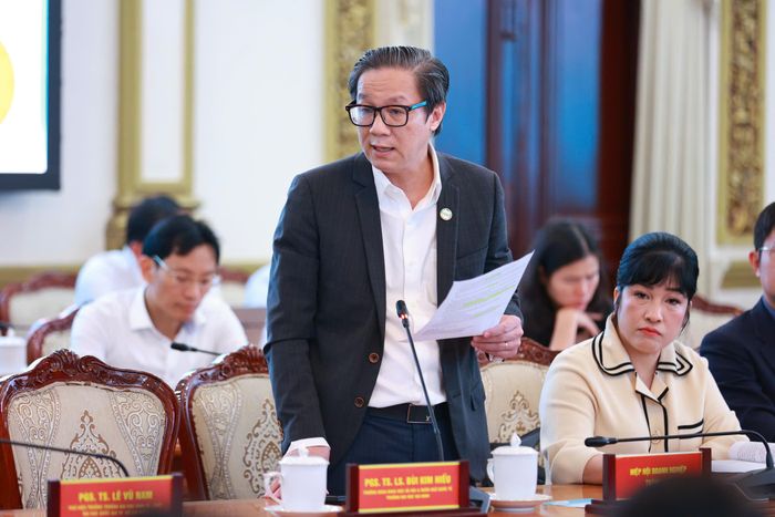  Ông Đinh Hồng Kỳ cho rằng Luật đô thị đặc biệt là cơ hội để thiết kế mô hình quản trị mới cho một siêu đô thị có tính cạnh tranh toàn cầu. Ảnh: BTC 