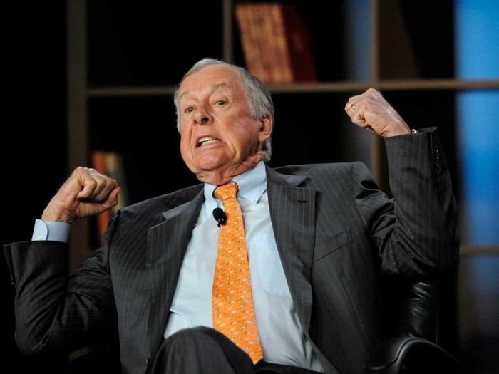  Tỷ phú dầu mỏ Boone Pickens. Ảnh: Reuters. 