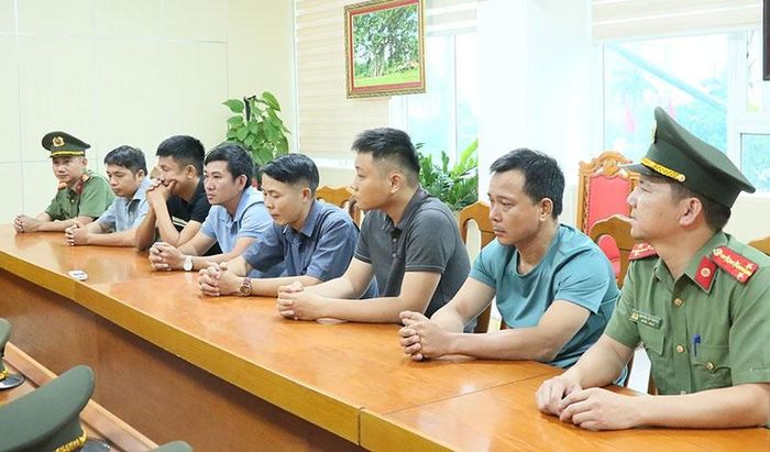  Các bị can bị khởi tố bao gồm: Lê Đăng Liêu; Lê Văn Hùng; Bùi Đình Dũng; Lê Mạnh Hùng; Nguyễn Văn An và Nguyễn Duy Mạnh. 