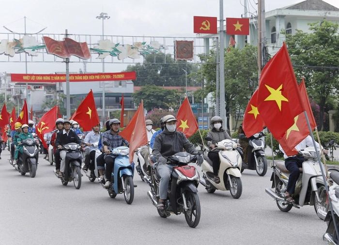 Diễu hành hưởng ứng Tháng hành động về An toàn vệ sinh lao động và Tháng Công nhân năm 2026