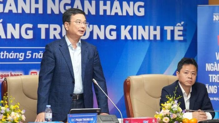 Phó Thống đốc Ngân hàng Nhà nước Phạm Thanh Hà phát biểu tại tọa đàm.