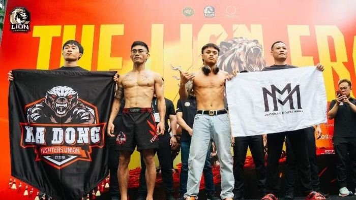 Hai võ sĩ Phan Ngọc Hiếu - Bùi Đình Khải.
