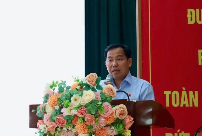 Ông Lê Quang Mạnh, Tổng Thư ký Quốc hội, Chủ nhiệm Văn phòng Quốc hội phát biểu