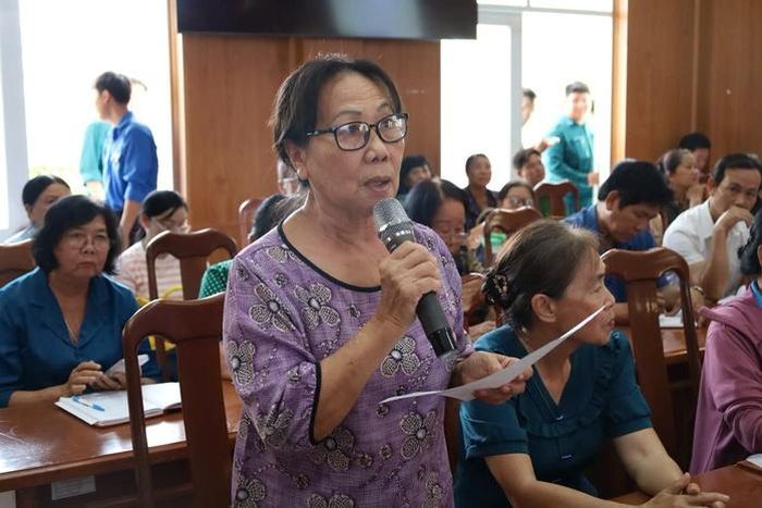 Cử tri xã Cần Giờ trăn trở về nước sinh hoạt