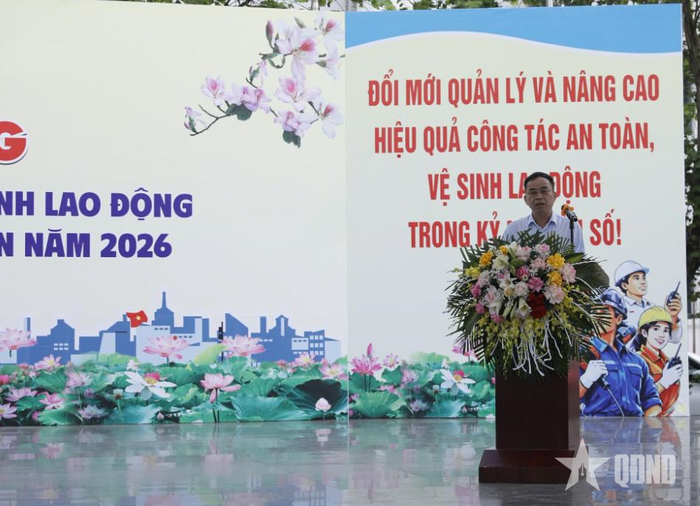 Phó chủ tịch UBND tỉnh Nguyễn Văn Đoạt phát biểu tại lễ phát động.