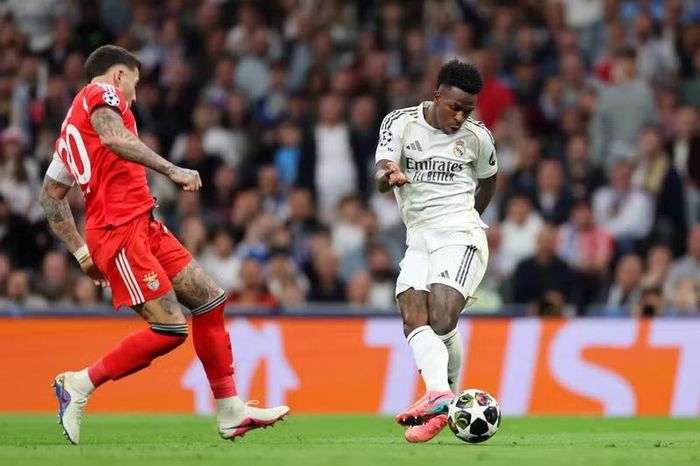 Man City được cho là đang cân nhắc gửi một lời đề nghị trị giá tới 150 triệu euro để chiêu mộ Vinicius Junior, theo nguồn tin từ Fichajes.