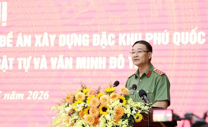 Thượng tướng Phạm Thế Tùng - Thứ trưởng Bộ Công an.