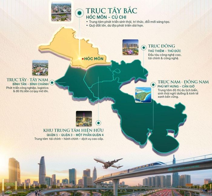 Trục Tây Bắc TP.HCM đang chứng kiến những bứt phá mạnh mẽ của hạ tầng, thay đổi hoàn toàn định nghĩa về khoảng cách.