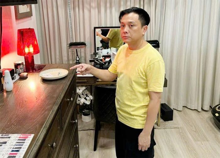 NTK Công Trí khi bị bắt.