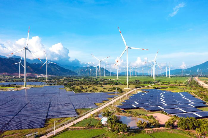 Theo giới thiệu, Trung Nam Group là nhà đầu tư năng lượng tái tạo có tổng số lượng dự án và công suất lớn nhất tại Việt Nam. Ảnh: TN