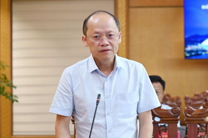 Phó Bí thư Thường trực Tỉnh ủy - Chủ tịch HĐND tỉnh Nguyễn Hồng Lĩnh cho ý kiến các nội dung tại hội nghị.
