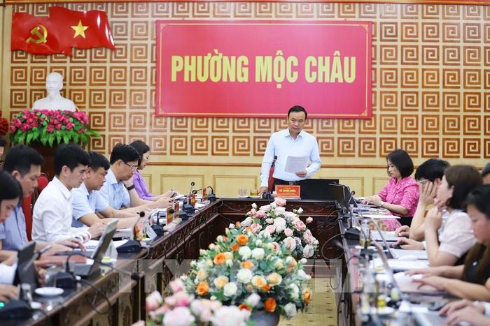 Quang cảnh buổi làm việc. Ảnh: Trọng Đạt-TTXVN