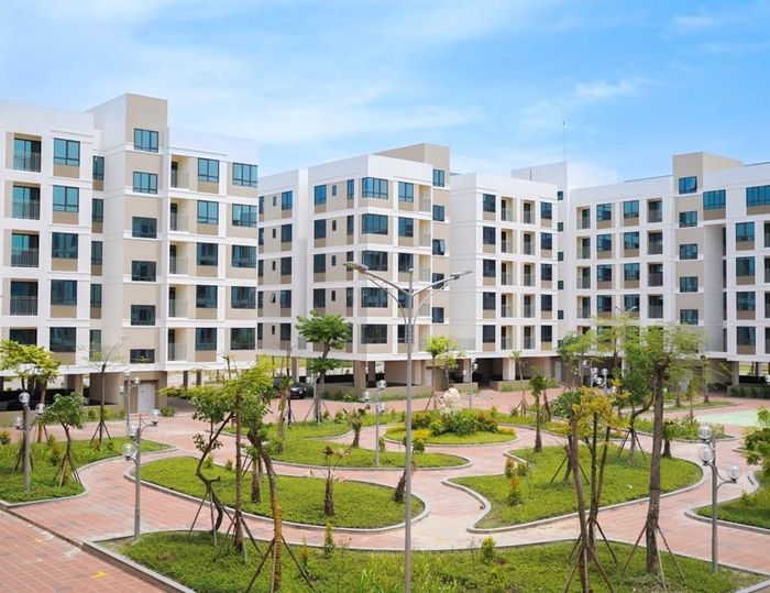 Nhà ở xã hội dành cho công nhân Khu công nghiệp Đông Mai do Tổng công ty Viglacera làm chủ đầu tư. Ảnh minh họa: Viglacera