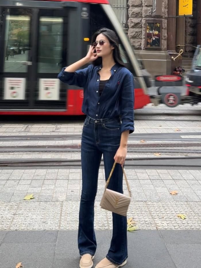 hoa hậu Ý Nhi với gu thời trang năng động, trẻ trung tại Úc.
