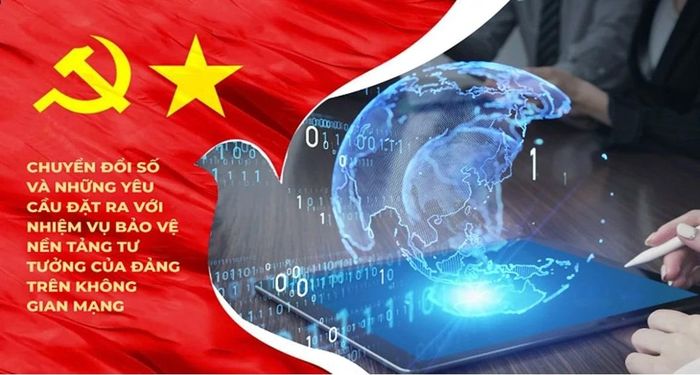 Chuyển đổi số đặt ra những yêu cầu mới, cấp bách đối với nhiệm vụ bảo vệ nền tảng tư tưởng của Đảng trên không gian mạng hiện nay. Nguồn ảnh: Tạp chí điện tử pháp lý