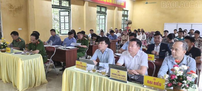 Các đại biểu dự hội nghị.