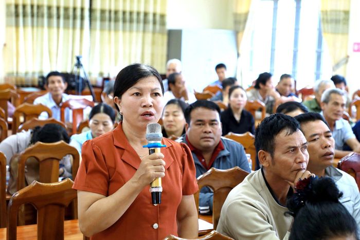 Việc cấp giấy chứng nhận quyền sử dụng đất sai thông tin, vị trí được nhiều cử tri Bảo Lâm 2 phản ánh