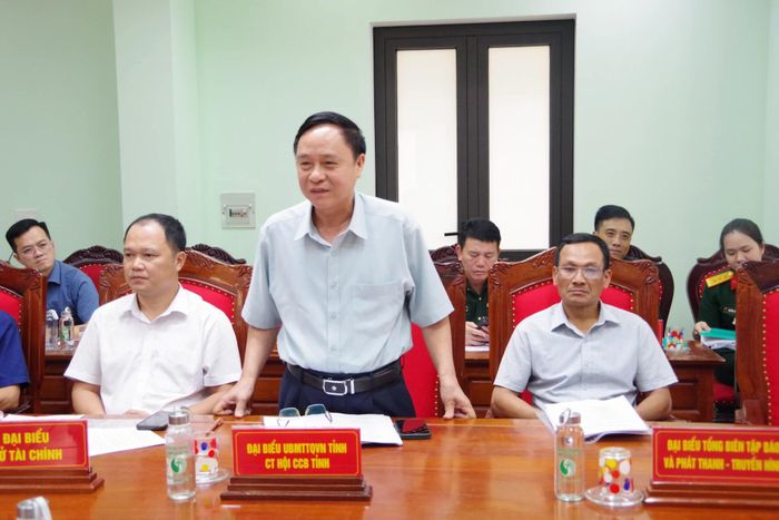 Đại biểu phát biểu tại hội nghị - Ảnh: X.D