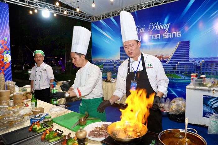 Những gian hàng ẩm thực