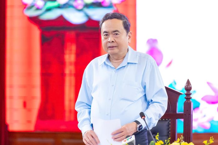 Chủ tịch Quốc hội Trần Thanh Mẫn phát biểu kết luận Hội nghị
