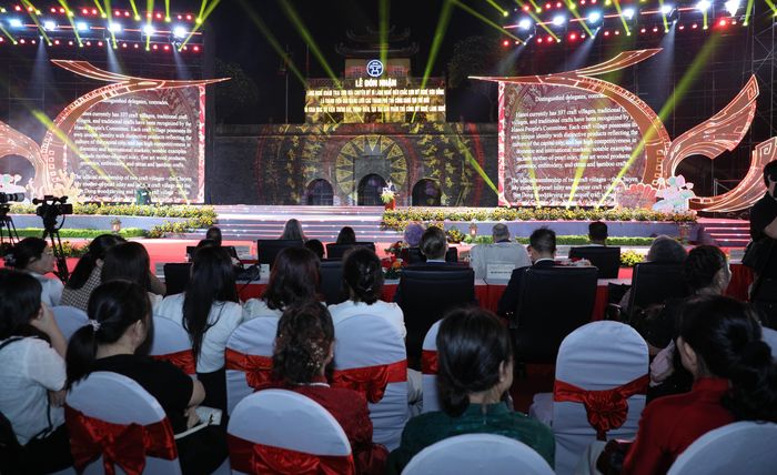 Quang cảnh buổi lễ