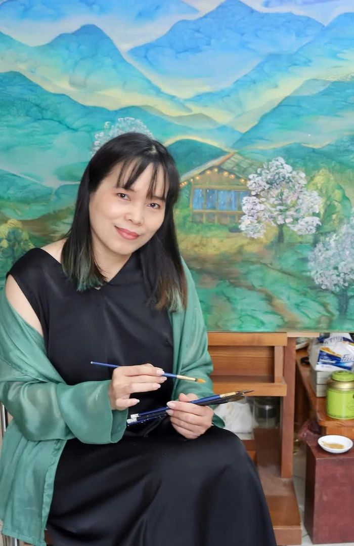 Họa sĩ Phan Minh Bạch. Ảnh: NVCC.