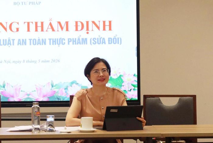 Cục trưởng Cục Pháp luật hình sự - hành chính và Quản lý xử lý vi phạm hành chính Nguyễn Thị Hạnh kết luận phiên họp.