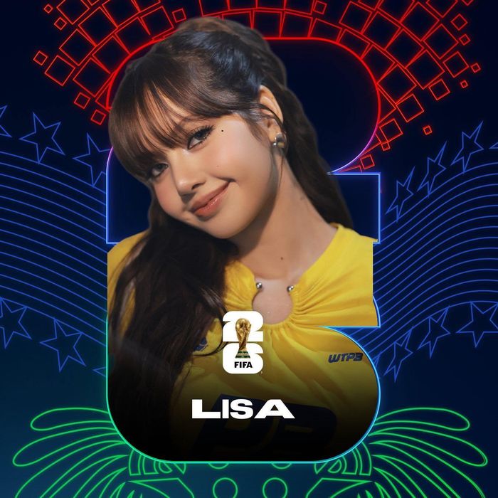 Hình ảnh của Lisa được FIFA công bố. Ảnh: @FIFAWorldCup/X.