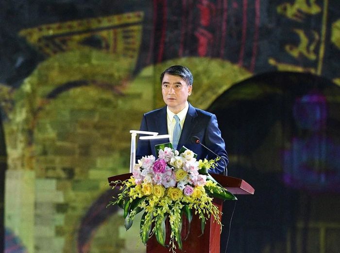 Phó Chủ tịch UBND TP. Hà Nội Nguyễn Xuân Lưu phát biểu tại chương trình