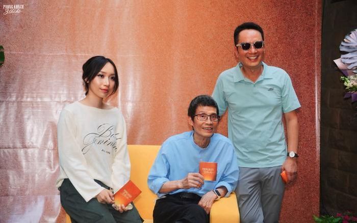 Nhạc sĩ Trương Ngọc Ninh, nhạc sĩ Anh Quân và ca sĩ Mỹ Anh