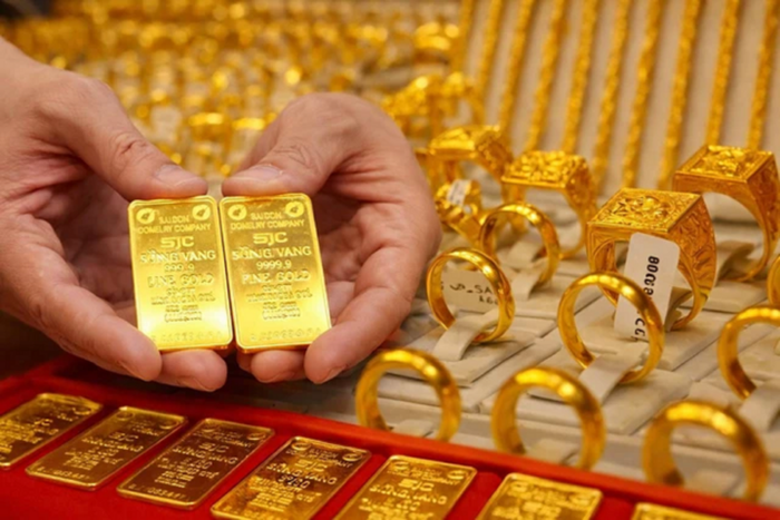 Giá vàng hôm nay (trưa 9-5): Vẫn ở mức cao. Ảnh minh họa: 24h.com.vn