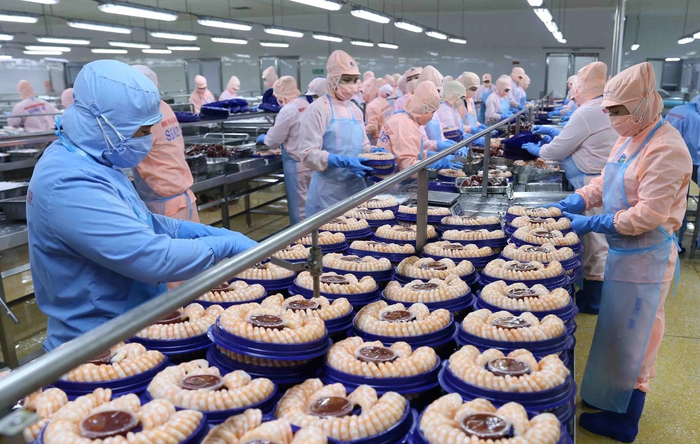 Thủy sản Việt Nam có khả năng đóng góp tích cực vào mục tiêu tăng trưởng xuất khẩu 2 con số trong năm 2026 nếu các điểm nghẽn cấp bách được giải quyết. Ảnh: HỒNG THẮM