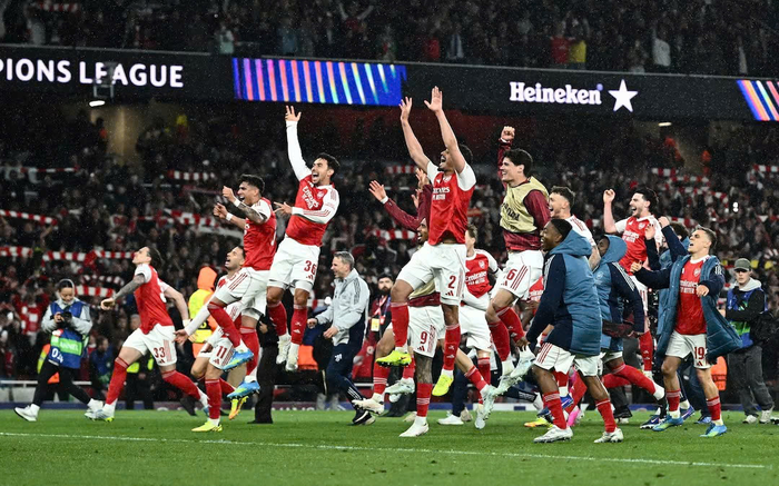 Sau 20 năm, Arsenal lại tiến vào chung kết Champions League để viết tiếp giấc mơ còn dang dở. Ảnh: Reuters