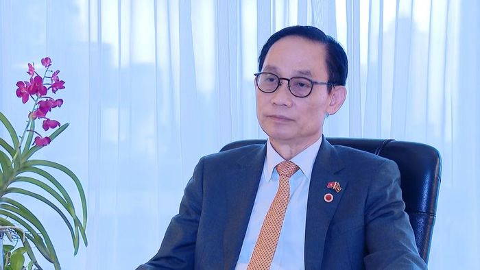 Bộ trưởng Ngoại giao Lê Hoài Trung. Ảnh: Mofa